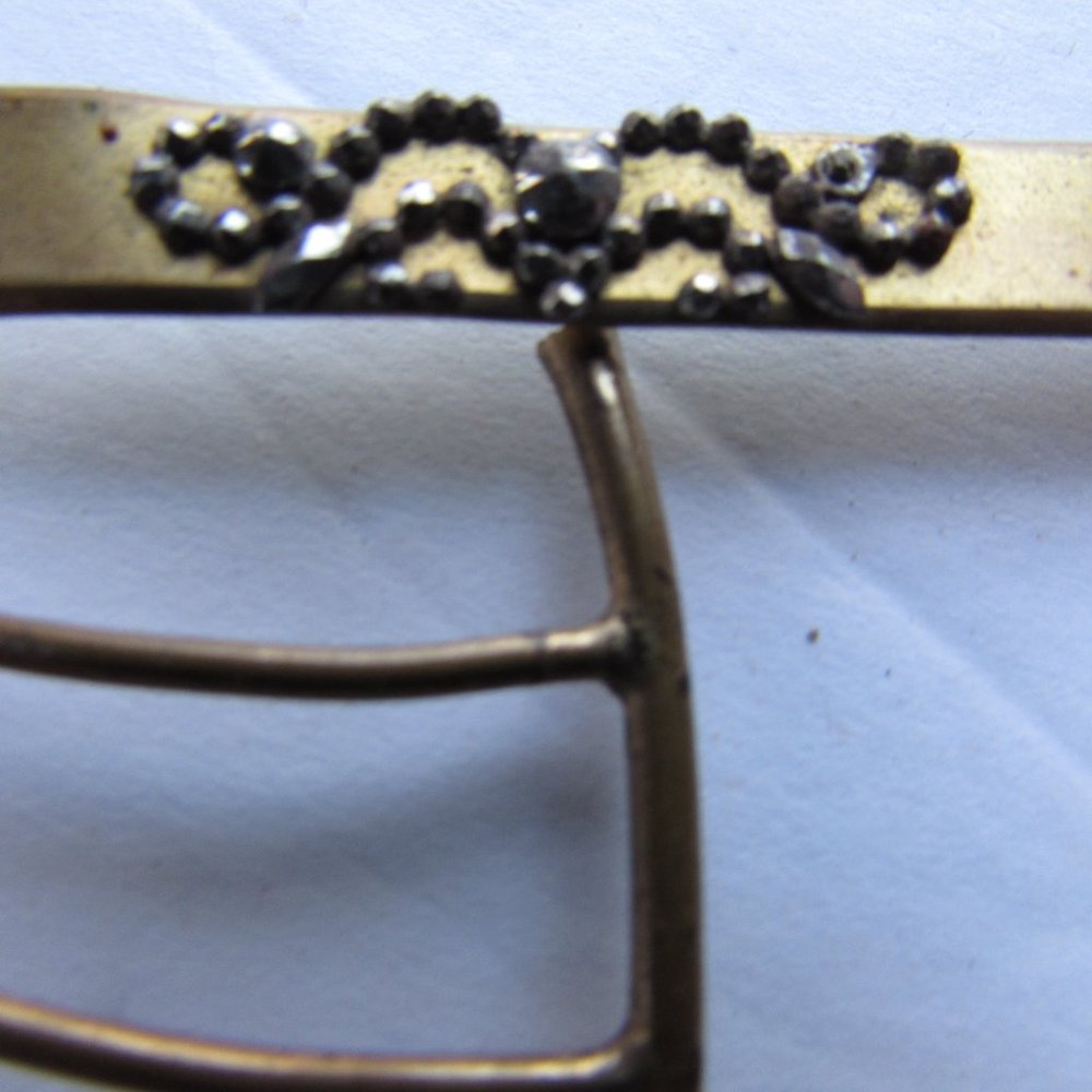 Early 20th Century Sash Buckle Marcasite Decoration - Picture 5 of 7